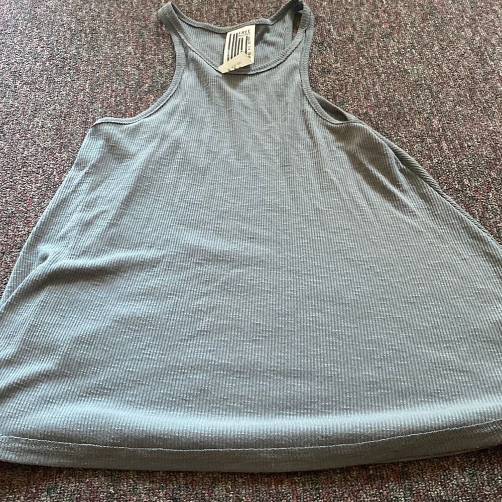 Free people Xs grey tank